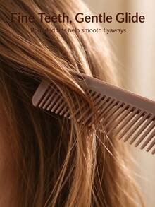 1pc Chocolate Bar Shaped Foldable Hair Comb With Built-In Mirror, Portable Pocket Size With Chain Charm, Suitable For Travel And Daily Makeup Hair Styling, Cute Creative Hair Accessory, Mini Handheld Makeup Mirror Comb/Comb/Hair Styling Tool/Hairdresser Essential/Hair Accessory For Women And Girls - Multicolor - View 7