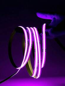 LED UV Black Light Strip, Purple LED Light Strip With USB Interface And Switch, UV LED Black Light For Fluorescent Dance And UV Body Paint - USB Purple Light Strip - View 6