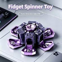 1pc Mecha Transformable , Cool Tech, EDC Desktop Stress Relief Sensory Toy, Suitable For Teens And Adults - Multicolor - View 9