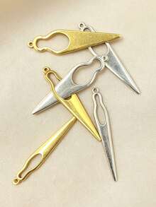 3pcs Metal Dreadlock Crochet Hook Set, Gold & Silver Colors Available, DIY Dreadlocks, Hair Extensions, Twist Braids, Wig Braiding; Repair Dreadlocks, Secure Hair Strands - Dreadlock Hair Clip - View 3