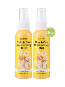 GJYC PET Chamomile Dog Skin & Coat Spray – Winter Moisturizing Mist For Dry Skin – Deep Hydration For Flaky, Dull Coat – Adds Shine & Detangles – Leave-In Grooming Spray, 2 Fl Oz (60 Ml) - Multicolor - View 8