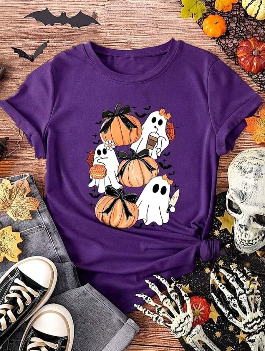 Women T-Shirts - Violet Purple - View 1