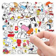 1set/50pcs Cute Cartoon Stickers, Assorted Lovely Patterns. Waterproof & Durable. Perfect For Water Bottles, Laptops, Journals. Easy Peel, No Residue.(Stochastic Style) - Multicolor - View 3