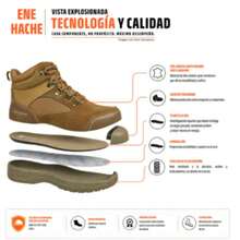 Men Industrial & Construction Boots - Camel - View 2