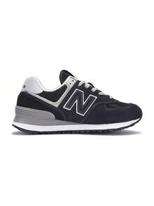 New Balance 2026 New 574 Series Retro Running Shoes Unisex Casual Sneakers ML574EVB - Black - View 2