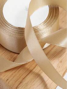 25 Size Champagne Gold Ribbon 1.57/0.98/0.39 Inches Wide, Champagne Gold Ribbon Gift Packaging, Floral Arrangement, Handicrafts, Christmas, Wedding Parties, Bow Handmade Diy - Gold - View 5