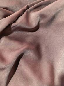 Women's Elegant Minimalist Solid Color Waist-Cinching Long Sleeve Dress Fall - Coffee Brown - View 5