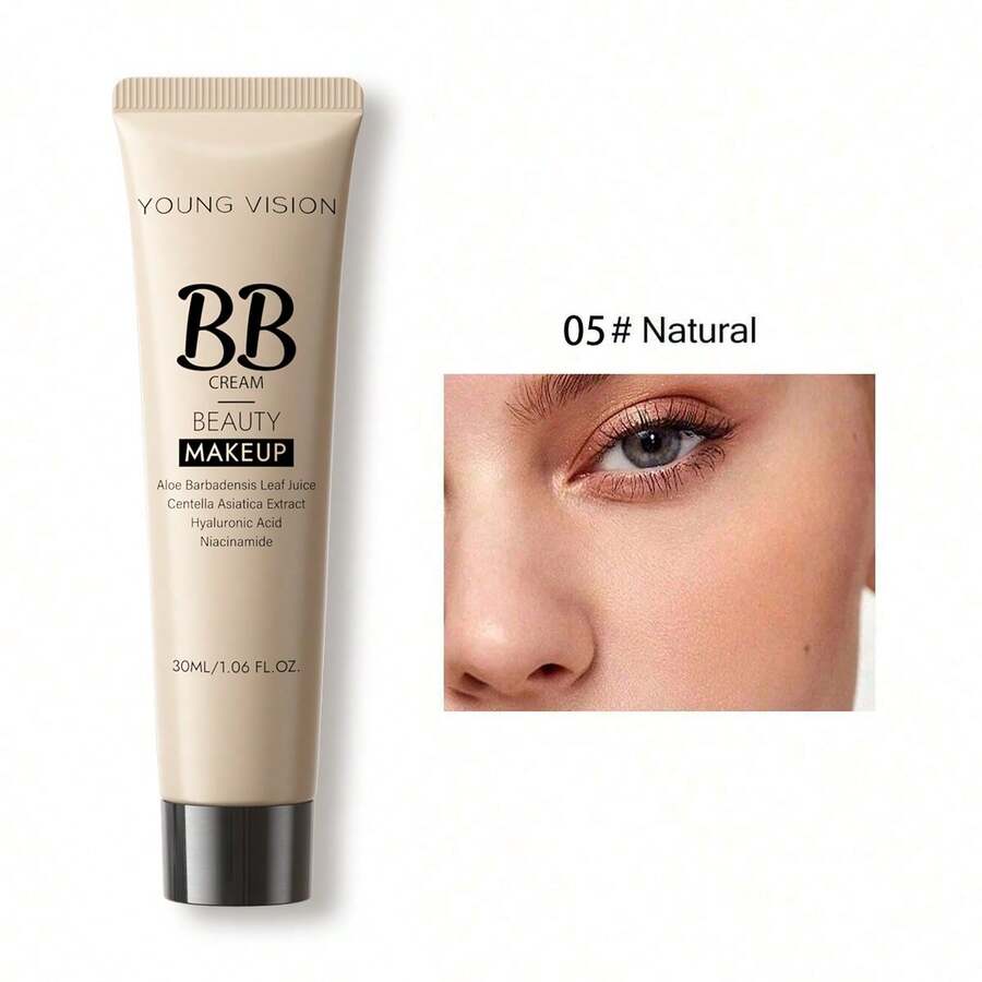 Crema BB de larga duración, base correctora de control de aceite - 105 Natural - Ver 1