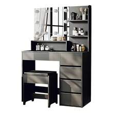 Vanities & Vanity Benches - Black - View 1