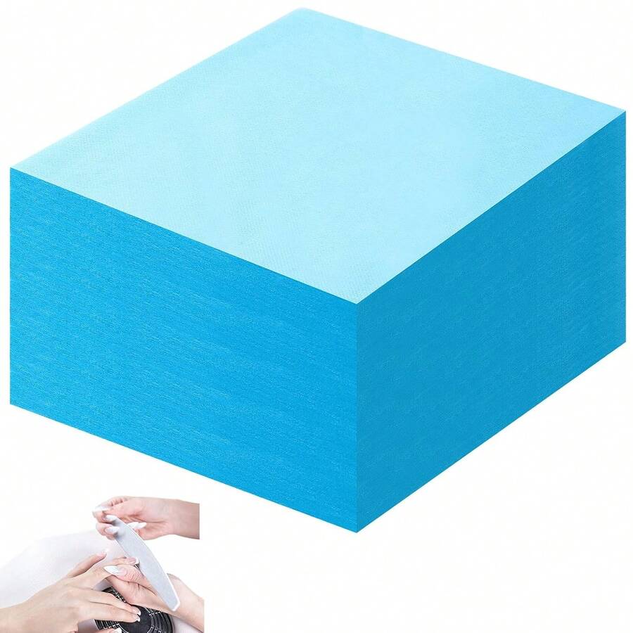 400Pcs Nail Dust Collector Filter Paper, Disposable - Multicolor - View 1