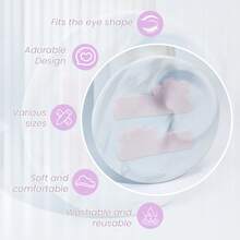 Libeauty 1 Pair Eyelash Lifting Pads Lash Perm Rods For Softening,Super Soft And Ultra Thin,Salons And DIY Use,Reusable For Eyelash Perming - Multicolor - View 7