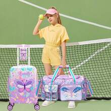 Kid's Luggage Set 3 Pcs Suitcase 16" Hardside Luggage With Spinner Wheels For Girls Toddler Travel Rolling Suitcase With Duffle Bag And Neck Pillow - Luggage Set - View 6