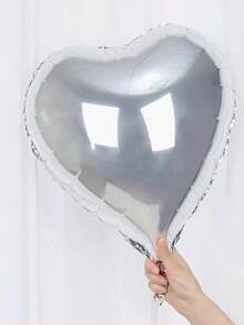 18 tum hjärtformad aluminiumfolie-ballong för bröllop, födelsedag, frieri och festdekoration, festballong, hjärtballong - 18-tums hjärta - Visa 4