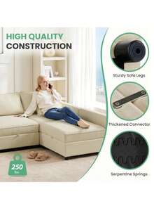 Sofas & Couches - Beige - View 6