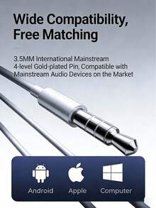 REMAX Wired In-Ear Headphones Ergonomic Design Comfortable Fit Clear Calls Lightweight And Comfortable Enjoy Lossless Sound Quality Compatible With Apple And Huawei - View 5