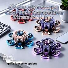 1pc Mecha Transformable , Cool Tech, EDC Desktop Stress Relief Sensory Toy, Suitable For Teens And Adults - Multicolor - View 12