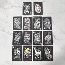 Juego De Cartas De Póker De Mesa Hollow Knight Black Card - 1 - Ver 7