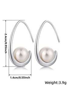 1 Pair Fashionable Earrings For Women, Wedding, Engagement, Party Jewelry, Valentine's Day Gift - 1# - View 8