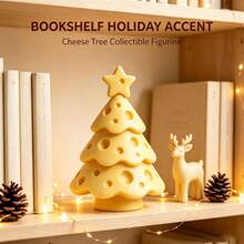 Festive Mini Resin Christmas Tree Desktop Ornament, Delicate Tabletop Decor To Boost Holiday Atmosphere, Ideal For Home Living Room Bedroom Office Desk Party Table, Lightweight Durable Holiday Gift For Christmas Decoration - 1PC - View 5