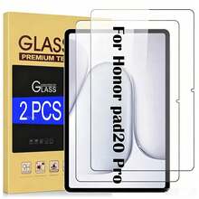 2-Pack Tempered Glass Screen Protector For Honor Pad X9b Max, Pad X9a, Pad 10 2025 (12.1-Inch), MagicPad4, MagicPad3, MagicPad2, Pad 20 Pro, Pad 20, Pad V9, Pad 9, Pad X7, 9H Hardness High Clarity Transparent Bubble-Free Smooth Surface, Anti-Scratch Ultra Clear Easy Installation - Clear - View 12