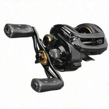 Pro Max Fishing Reel Low Profile Baitcasting Reel Water Drop Reel 7.1:1 8KG Drag 7+1BB - Multicolor - View 2