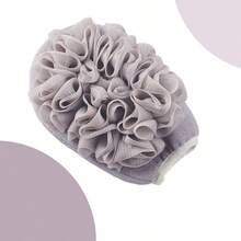 3pcs--2-In-1 Bath Scrubbing Towel & Bath Sponge, Bathing Gloves, Soft Exfoliating Surface, Suitable For Body, Face, Spa And Massage - With Hook For Convenient Storage - Black, Suitable For Bathroom And Salon - Multicolor - View 12