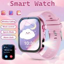 Jam Tangan Pintar Remaja, Game, Desain Layar Sentuh, Dilengkapi Antarmuka USB, Kamera, Pedometer, Kalender, dan Fungsi Jam Alarm, Hadiah Sempurna untuk Halloween dan Natal; Gaya Modis, Nyaman Dipakai, Sangat Interaktif, Dirancang Khusus untuk Remaja. - MultiWarna - View 12