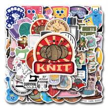 55Pcs Hobbies Stickers, Multicolor Pattern Stickers, Beautiful Stickers, Bottles, Decorative Paper, Scrapbooking, Diary, Laptop, Bumper, Skateboard, Water Bottle, Computer, Phone Greeting Cards, Photo Albums, Furniture, Stickers - one-size - View 7