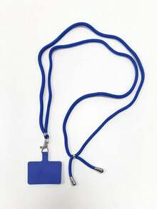 1set Adjustable Crossbody Phone Lanyard, Woven Nylon Strap With Detachable Patch, Anti-Drop Universal Phone Accessory, 3 Colors, Casual Travel Outdoor Use - Multicolor - View 8