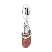 1Pc Winter Lifestyle Dangle Charm Collection Silver Color Enamel CZ Animal Fashion Daily Item Beads Charm For Bracelet Necklace Jewelry Making Gift - Silver - View 23