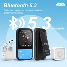 64GB Clip-On MP3 Player With Bluetooth 5.3, Built-In FM Radio And Recording Function, Supports E-Book Reading, Portable Music Player Suitable For Running And Fitness, Expandable Up To 512GB, Comes With Earphones - View 6
