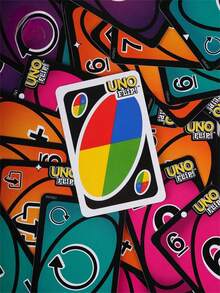 1pc Double-Sided Flip Card Game, Party Tabletop Game, Family Gathering Game, Travel Game, Interactive Strategy Game, Group Activity Game, Casual Tabletop Game, Holiday Entertainment Game - Multicolor - View 5