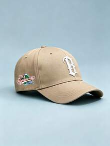 1 buah Topi Baseball Bertepi Melengkung, Dengan Bordir Huruf, Cetakan Samping, Desain yang Dapat Diatur, Untuk Pria dan Wanita, Untuk Aktivitas Sehari-hari, Aktivitas Luar Ruangan, dan Perjalanan. - Beraneka warna - View 9