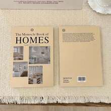 Ins風極簡英文雜誌攝影道具，辦公室客廳書架民宿裝飾，拍照與直播背景 - 裝飾書 - 查看 8