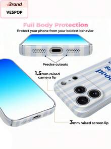 Striped Element Fashion Phone Case, Compatible With Iphone 18/17/16/15/14/13/12/11 Pro Max/Pro Plus/12 Mini/13 Mini, Suitable For Galaxy S26 S25 S24 S23 S22 S21 Plus Ultra - Mixed Color 1 - View 4