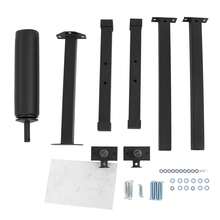 [Big Different]Split Squat Stand 9 Stufen Höhenverstellbarer Einbein-Kniebeugenroller Single Leg Squat Roller Bulgarian Split Squat Stand für Kniebeugen, Beinpressen, Dehnungen[A Practical Gift Idea For You] - YDRMLY-000800=Standard - Übersicht 8