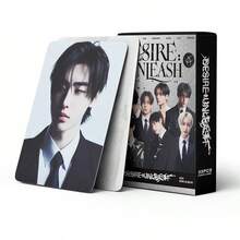 55pcs E-Group Shen Zailun Personal Photo Cards KP OP Celebrity Merchandise LOMO Small Cards Photocard - A - View 2