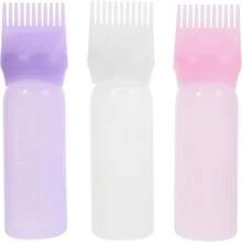 1/2pcs Refillable Hair Oil Bottles With Precision Applicator, Suitable For Hair Oil, Serum, Professional Salon Use, Refillable Styling Product Bottles - Standard Model - View 8