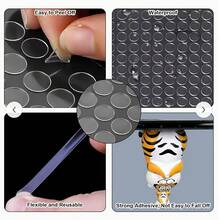 200pcs Strong Invisible Double-Sided Adhesive Dots, Round Transparent Glue Stickers, Christmas Gift, Holiday Balloon Adhesion, Suitable For Photos, Posters, Office And Home Multiple Uses - Sets - View 2