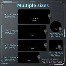 Loading Text Mouse Pad Black Gaming Desk Mat Extended XL MousePad Office Desk Accessories Multicolor Non-Slip Stitched Edge Computer Mat For Desk 35.4x15.7 Inches Rubber Base Laptop Keyboard Pad For Home Office & Gamers,Durable And Spill-Resistant - View 10