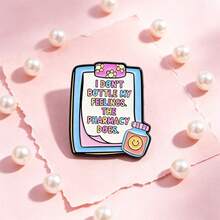 Enamel Lapel Pin Badge Brooches, Fashion Metal Decorative Pins For Backpack Bag Jacket Clothing, Perfect Gift For Men Women Best Friends - Multicolor - View 7