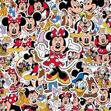 50PCS/150PCS Disney Stitch Mickey Mouse Stickers, PVC Waterproof Cute Cartoon Decals, Self-Adhesive Colorful Stickers For Phone Case Laptop Notebook, School Office Supplies, Scrapbook, Planner, Journal, DIY Crafts, Party Decor, Gift Sealing - Multicolor - View 15