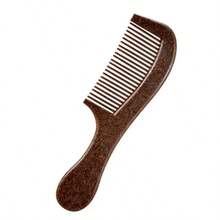 1pc Natural Wooden Fine-Tooth Comb, Anti-Static Anti-Hair Loss, Portable, Designed For Women With Long Hair - Multicolor - View 12