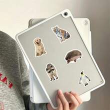 50pcs Pixel Art Animal Stickers, Waterproof Vinyl Decals, Suitable For ...