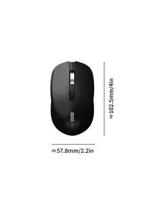 Lenovo N220 無線滑鼠，2.4G USB 無線滑鼠，靜音點擊，可調 1000/1200/1600 DPI，輕量便攜人體工學滑鼠，適用於筆記型電腦、桌上型電腦、辦公室、居家、學習和日常使用 - 白色 - 查看 9