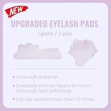 Libeauty 1 Pair Eyelash Lifting Pads Lash Perm Rods For Softening,Super Soft And Ultra Thin,Salons And DIY Use,Reusable For Eyelash Perming - Multicolor - View 4