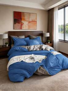 Cozy Duvet Cover Set - Bedroom - Dark Grey - View 2