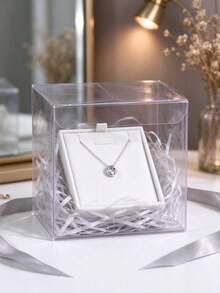 25Pcs Clear PVC Square Gift Boxes, Reusable & Versatile. Perfect For Candles, Gift Packaging, Wedding & Party Favors. Great For Halloween, Christmas Presents, Business Packaging & Various Holiday Decorations. - Multicolor - View 8