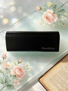 Eyeglass Case, Mini Portable Flip-Top Handmade Pressure-Resistant Eyeglass Storage Box, Suitable For All Seasons, Unisex, Suitable For Daily Life, Suitable For Fashion Glasses, Reading Glasses And Various Eyeglass Storage (Random Color) (1pc) - View 5