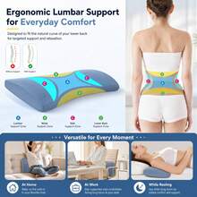 Memory Foam Support Pillow, For Bedroom Decor, Home Decor, Home Bedroom Essentials, Perfect Choice For Home Decor, Birthday, Family And Friends Gifts - Curved Cushion - View 7